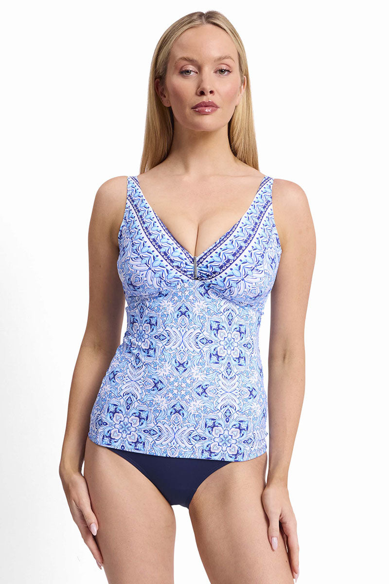 Sunseeker SS13007E Cowboy E/F Singlet - Blue_1