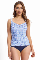 Sunseeker SS13071DDE Cowboy DD/E Ruched Underwire Singlet - Blue_1