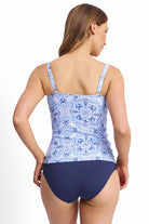 Sunseeker SS13071DDE Cowboy DD/E Ruched Underwire Singlet - Blue_4
