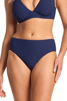 Sunseeker Summer Surf Plain Mid Rise Pant - Ink.