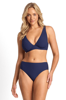 Sunseeker Summer Surf Plain Mid Rise Pant - Ink.