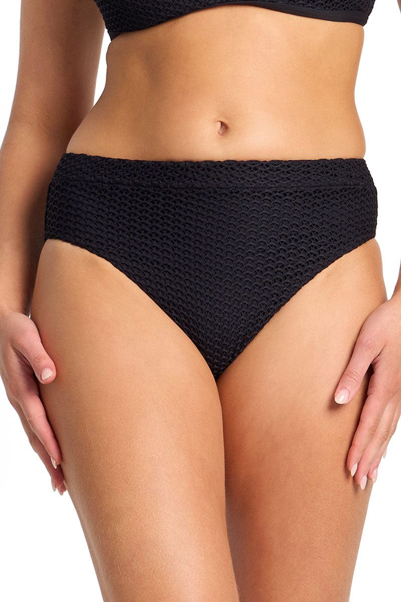 Sunseeker Salt Band Pant - Black_1