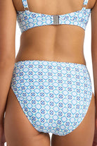 Sunseeker Delight Ruched Mid Rise Pant - Ink_6