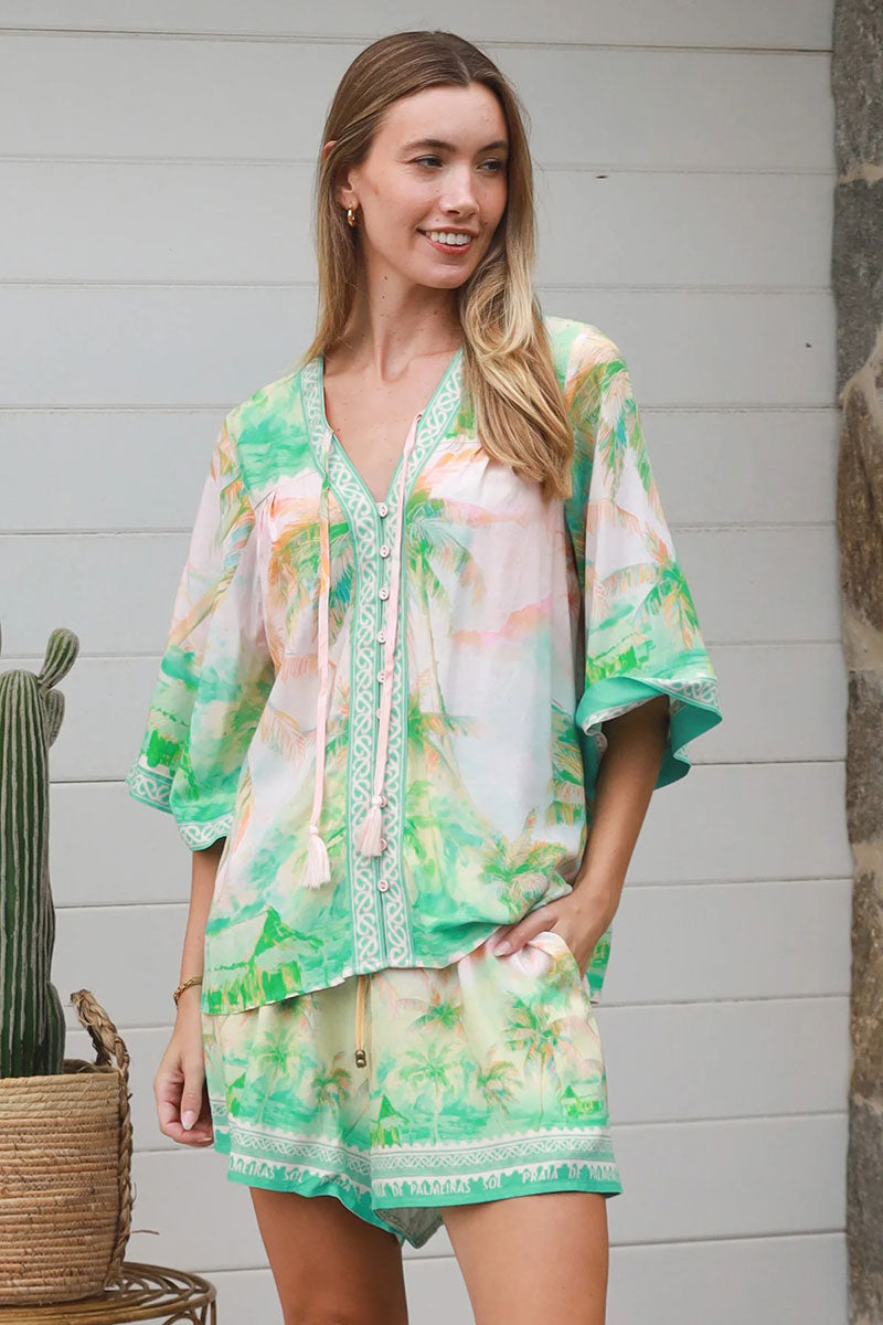YF0045SPCROSS-2 Amaryllis Top - 4
