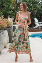 YF0072SPCROSS Frances Slip Maxi Dress - 4