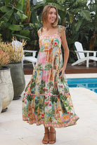 YF0072SPCROSS Frances Slip Maxi Dress - 5