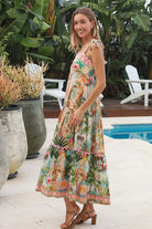 YF0072SPCROSS Frances Slip Maxi Dress - 6