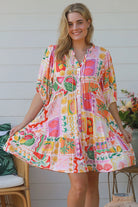 YF0075SPCROSS-2 Ruby Mini Dress - 1