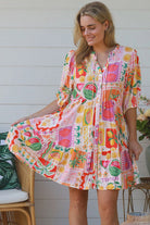 YF0075SPCROSS-2 Ruby Mini Dress - 6