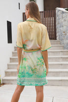 YF0079SPCROSS-2 Amaryllis Mini Dress - 6