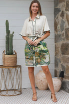 YF0080SPCROSS-2 Clementine Mini Dress - 1