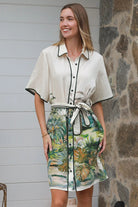 YF0080SPCROSS-2 Clementine Mini Dress - 4