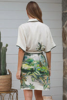 YF0080SPCROSS-2 Clementine Mini Dress - 6