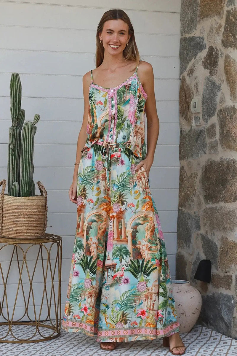 YF0084SPCROSS-2 Frances Pants - 1