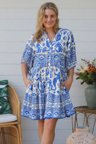 YF0094SPCROSS-2 Etta Mini Dress - 1