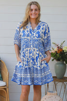 YF0094SPCROSS-2 Etta Mini Dress - 2_OZRESORT