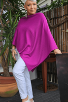 Zura-Poncho-Magenta-OzResort 