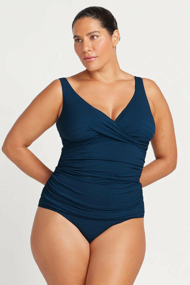 Artesands Aria Delacroix Tankini Top - Navy.
