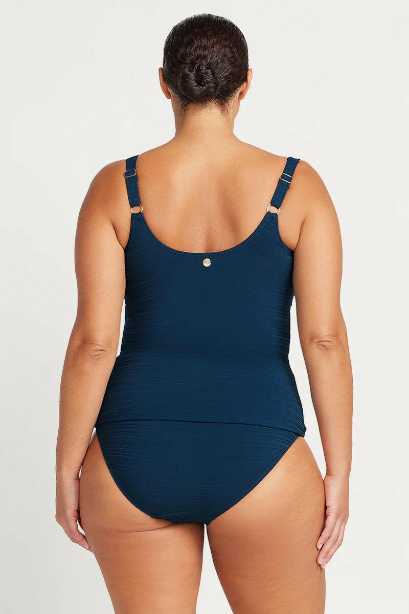 Artesands Aria Delacroix Tankini Top - Navy.