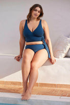 Artesands Aria Hayes Underwire Bikini Top - Navy.