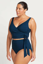 Artesands Aria Hayes Underwire Bikini Top - Navy.
