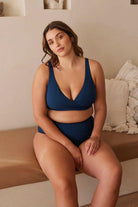 Artesands Aria Renoir High Waist Swim Pant - Navy.