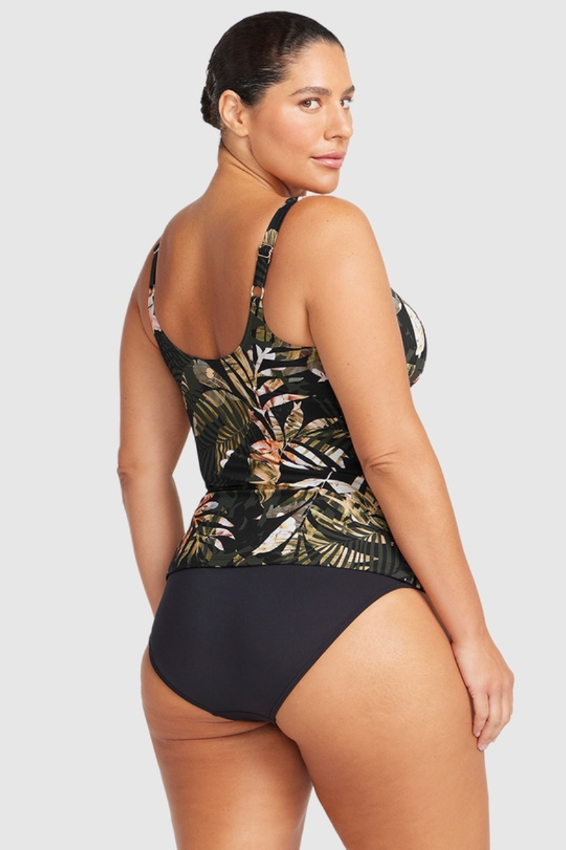 Artesands Neo Du Palmis Delacroix Tankini Top - Black.
