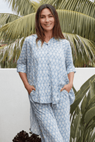 Ava & Mia Beverly Blue Shirt.