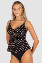 Baku BRA834KAS Kasbah D/E Cup Ruched Front Singlet Top