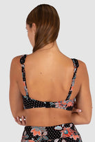 Baku BRA565STE Spice Temple D/DD Cup Longline Bikini Bra Top