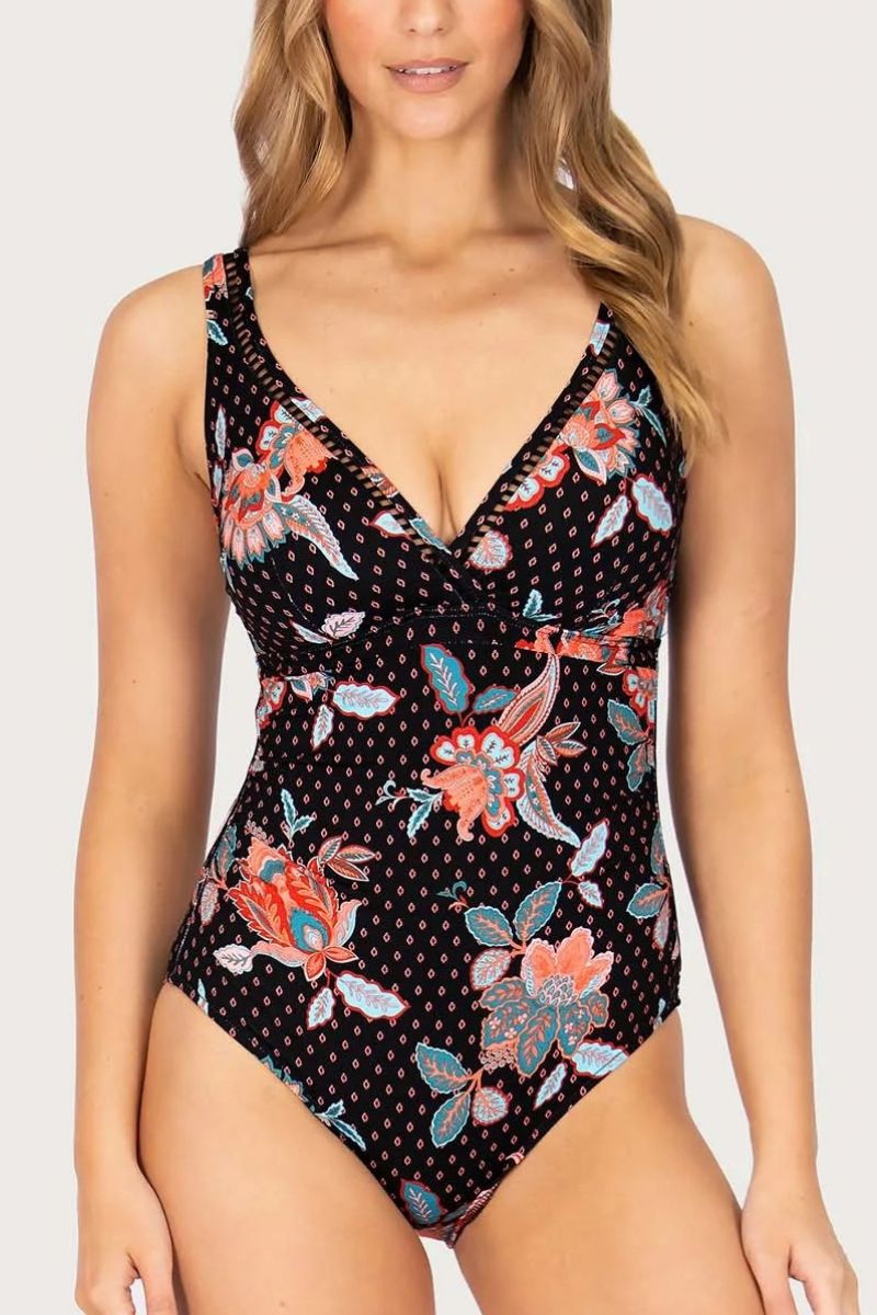 Baku M790STE Spice Temple E/F Cup One Piece Swimsuit