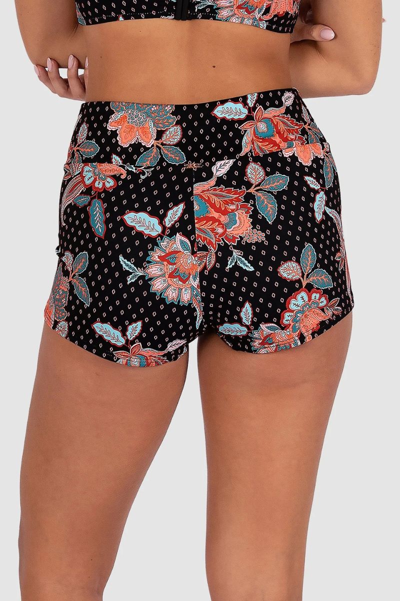 Baku PANT768STE Spice Temple Extra Firm Beach Short Bikini Bottom