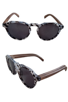 Chanj Sunglasses Pearl Sustainable Sunglasses Handcrafted FSC Wood.