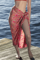 Cienna Design Sarong Lotus Pink Silk Cotton.