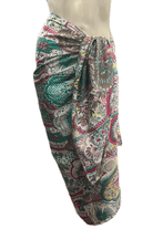 Cienna Design Sarong Floral Silk Cotton.