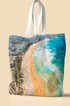 Destination Label Manly Layers Tote Bag.