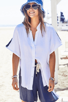 Hammill & Co Resort Beach Shirt - White.