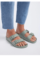 Human Ripe Sandals Slides - Willow.