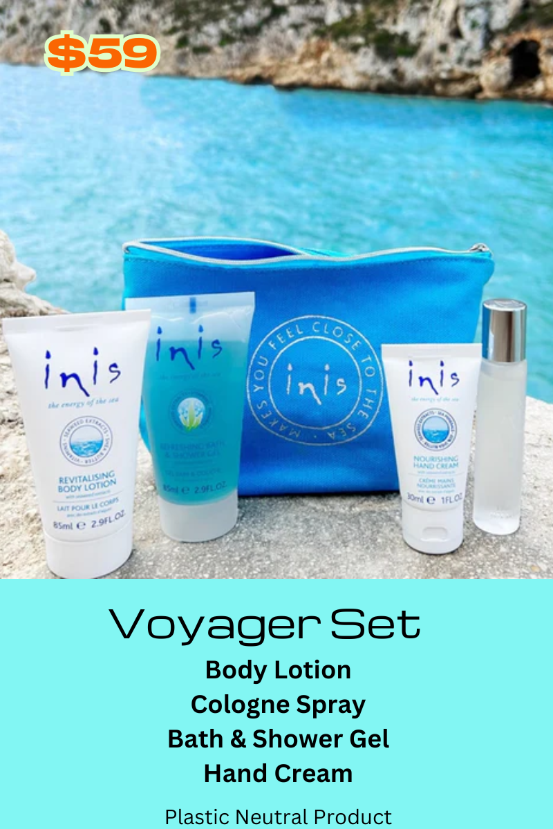 Inis Yoyager Travel Set - Perfect Gift.
