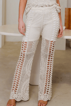 Isabella Boho Lykos Crochet Beach Pants.
