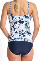 Jantzen Anchor Gathered Surplice Singlet - Navy.