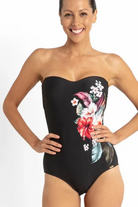 Jantzen Raeni Seamless Bandeau One Piece.