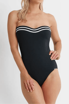 Jantzen Heritage Classics Bandeau DDE One Piece - Black.