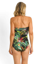 Jantzen Meka Bandeau One Piece Black.