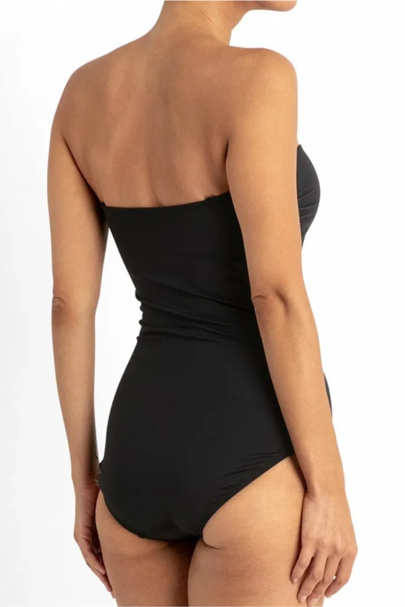 Jantzen Raeni Seamless Bandeau One Piece.