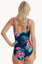 Jantzen Eden East DD/E Mesh Frill One Piece.