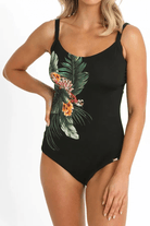 Jantzen Sunset E-F Scoop One Piece - Black.