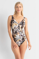 Jantzen Sahara Gathered Surplice One Piece - Skin.