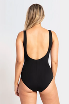 Jantzen Heritage Classics Square Neck 1pc Black.