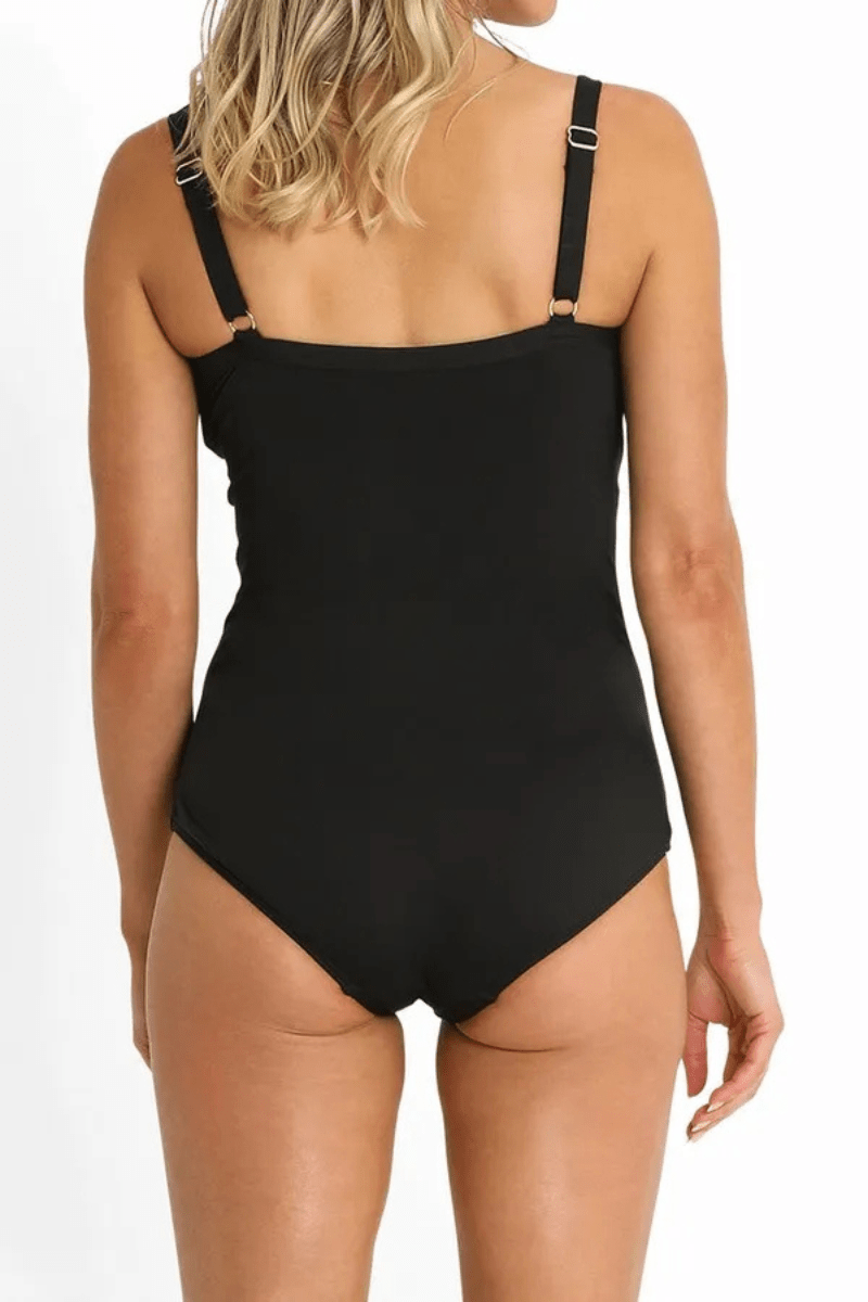 Jantzen Sunset E-F Scoop One Piece - Black.
